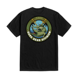 DARK SEAS ALLWAYS HUNGRY T-SHIRT BLACK