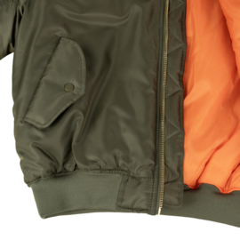 FOSTEX  MA-1 BOMBER JACK DARK OLIVE