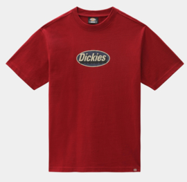 DICKIES SAXMAN T-SHIRT BIKING RED