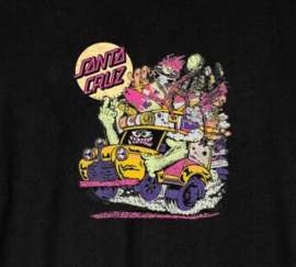 SANTA CRUZ JOHNSON BEAST WAGON T-SHIRT BLACK