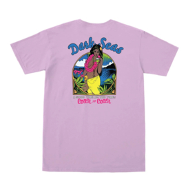 DARK SEAS  COCKTAILS T-SHIRT PINK