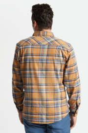 BRIXTON BOWERY  FLANNEL LONG SLEEVE SHIRT  LION