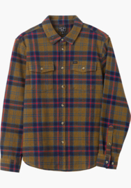 DARK SEAS  NEWMAN FLANNEL SHIRT DULL GOLD