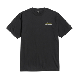 LOSER MACHINE X MOONEYES BLUE COLLAR T-SHIRT BLACK
