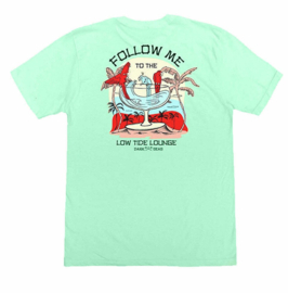 DARK SEAS FOLLOW ME T-SHIRT CHALKY MINT