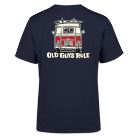 OLD GUYS RULE 'GOOD VIBES II' T-SHIRT  NAVY