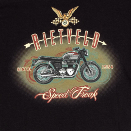 RIETVELD SURF SPEED FREAK T SHIRT BLACK