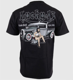 LUCKY 13 MISS LEAD T SHIRT BLACK