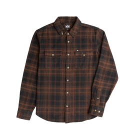 LOSER MACHINE GEARY SHIRT BROWN