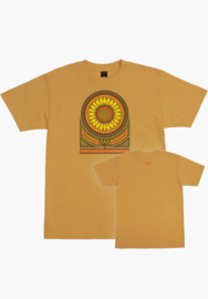 DARK SEAS IN BLOOM PIGMENT T-SHIRT MUSTARD GOLD