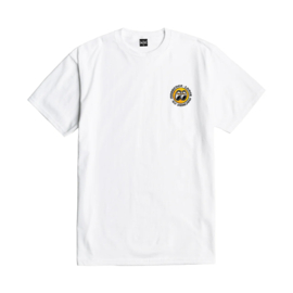LOSER MACHINE X  MOONEYES POWER SLIDE T-SHIRT WHITE