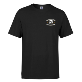 OLD GUYS RULE  'DOGS BEST FRIEND V' T-SHIRT BLACK