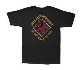 LOSER MACHINE SINISTER SQUADRON  T-SHIRT  BLACK