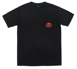 LOSER MACHINE POWERBAND POCKET T-SHIRT BLACK