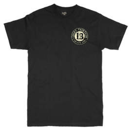 LUCKY 13  BLACK SIN SHORT SLEEVE  T-SHIRT