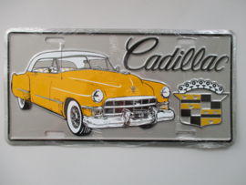 KENTEKENPLAAT CADILLAC 1949  METAAL