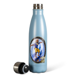 RIETVELD SURFIN AL WATERBOTTLE 500 ML BLUE