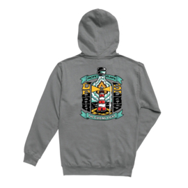 DARK SEAS GUIDING LIGHT HOODIE FLEECE SMOKE