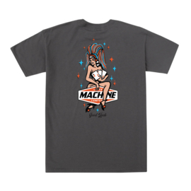 LOSER MACHINE SHOWGIRLS T-SHIRT CHARCOAL