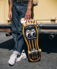 LOSER MACHINE X MOONEYES  GAS PEDAL SKATEBOARD DECK