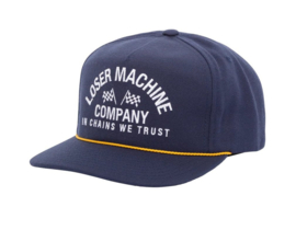 LOSER MACHINE  RACEWAY REDUX HAT CAP  NAVY