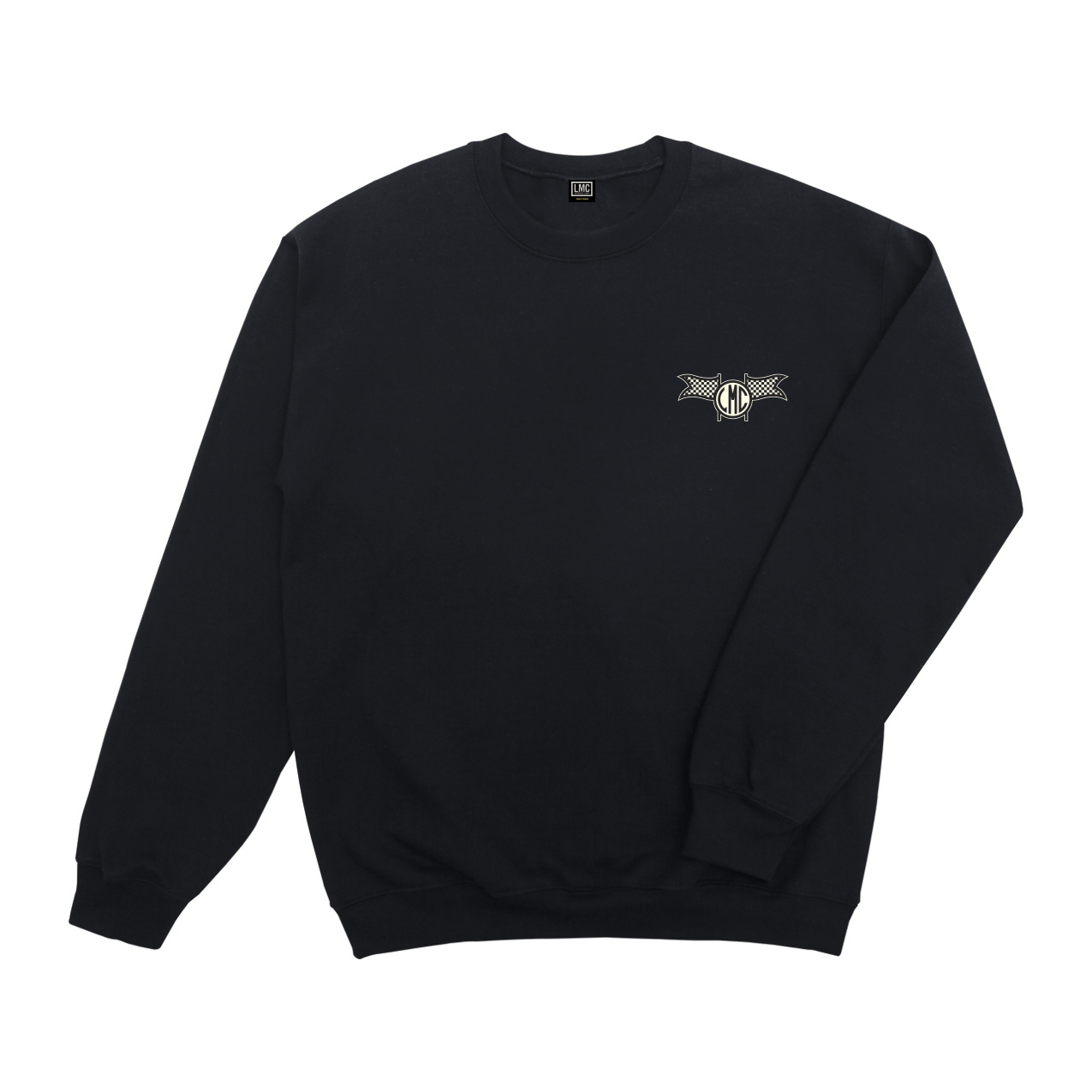 LOSER MACHINE SPEEDWAY CREWNECK BLACK