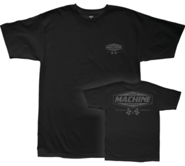 LOSER MACHINE  OVERDRIVE REFLECTIVE HEAVYWEIGHT T-SHIRT BLACK