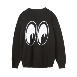 LOSER MACHINE X MOONEYES WOVEN BODIE SWEATER BLACK