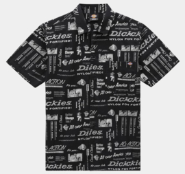 DICKIES PILLAGER SHIRT BLACK