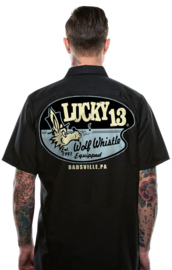 LUCKY 13 WOLF WHISTLE  WORK SHIRT