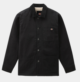 DICKIES DUCK CANVAS CHORE JACKET BLACK