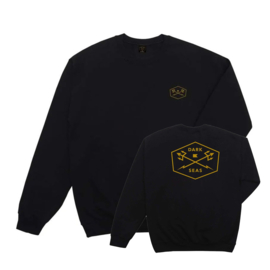 DARK SEAS PROGRESSIVE CREW SWEAT BLACK