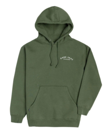 DARK SEAS HEADMASTER HEAVYWEIGHT FLEECE HOODIE OLIVE