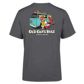 OLD GUYS RULE 'STAND BY YOUR VAN II' T-SHIRT CHARCOAL