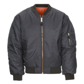 FOSTEX  MA-1 BOMBER JACK GUN METAL GREY
