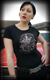 RUMBLE 59 T  SHIRT ROCKABILLY STOLE MY HEART