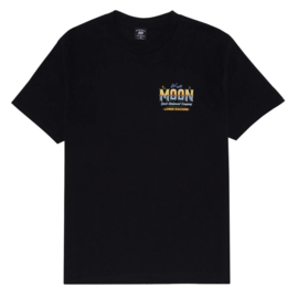 LOSER MACHINE X MOONEYES SIGN BOARD T-SHIRT BLACK