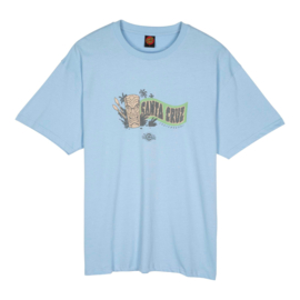 SANTA CRUZ ROSKOPP VOODOO ROOM T-SHIRT FRESH BLUE