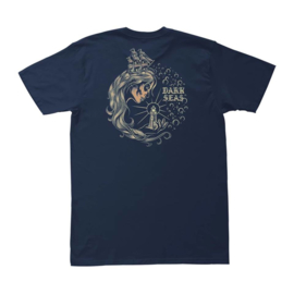 DARK SEAS ENCHANTRESS  T SHIRT NAVY