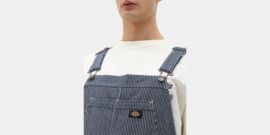 DICKIES EWOK BIB HICKORY