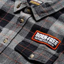 LOSER MACHINE ADAMSON FLANNEL BLACK/GREY