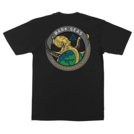 DARK SEAS WORLD WATCHERS RECYCLED T-SHIRT BLACK