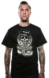 LUCKY 13 THE SKULL COBRA  T SHIRT