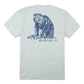 BRIXTON URSUS T-SHIRT HEATHER GREY