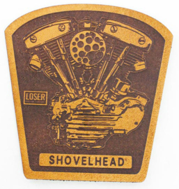 LOSER MACHINE LEATHER PATCH SHOVEL