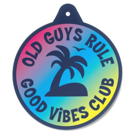 OLD GUYS RULE  'GOOD VIBES CLUB' AIR FRESHENER - BUBBLEGUM