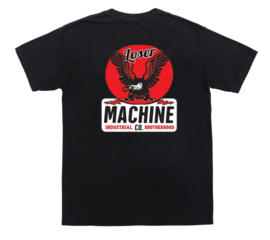 LOSER MACHINE POWERBAND POCKET T-SHIRT BLACK