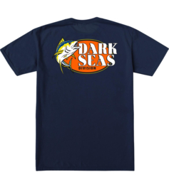 DARK SEAS  LONG RANGE T-SHIRT NAVY