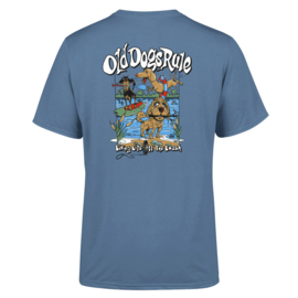 OLD GUYS RULE 'OLD DOGS RULE III ' INDIGO BLUE