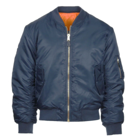 FOSTEX  MA-1 BOMBER JACK NAVY BLUE